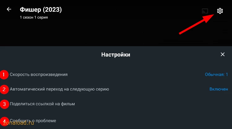 Настройки приложения
